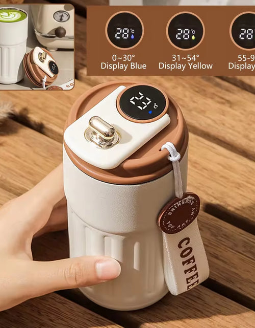 Load image into Gallery viewer, Smart Thermos Bottle LED Temperature Display Coffee Cup 316 Stainless Steel Tumbler Mug Portable Vacuum Flasks Thermoses
