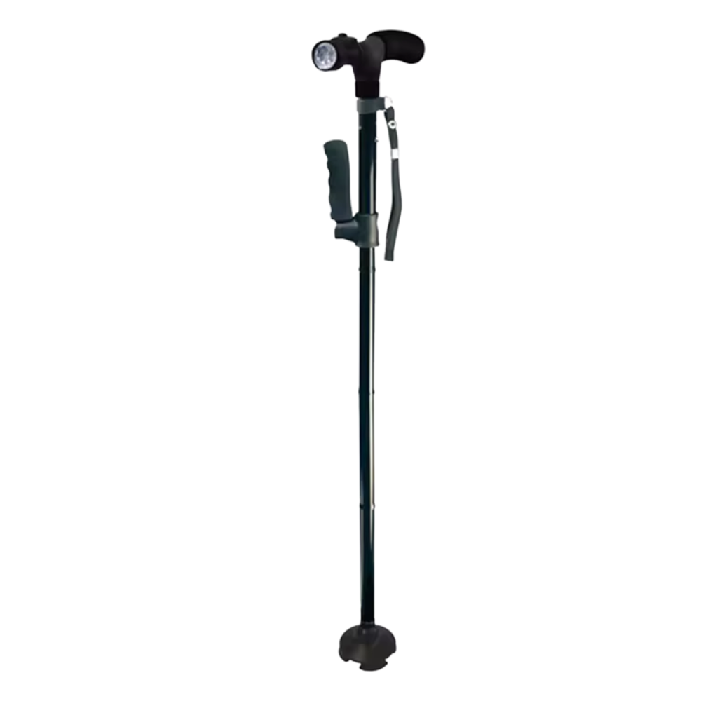 Adjustable Folding Walking Cane with LED Light