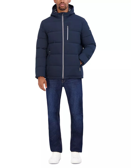 Load image into Gallery viewer, Men&#39;S Quilted Hooded Puffer Jacket
